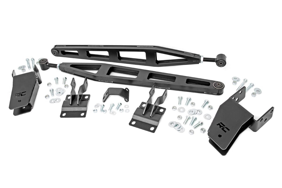 Ford F-250 Super Duty Traction Bar Kit - Rear - Rough Country - 0-3 Inch Lift - '08-'16